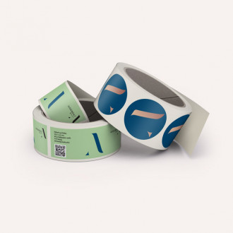 Etiketten auf Rolle individuell gestalten