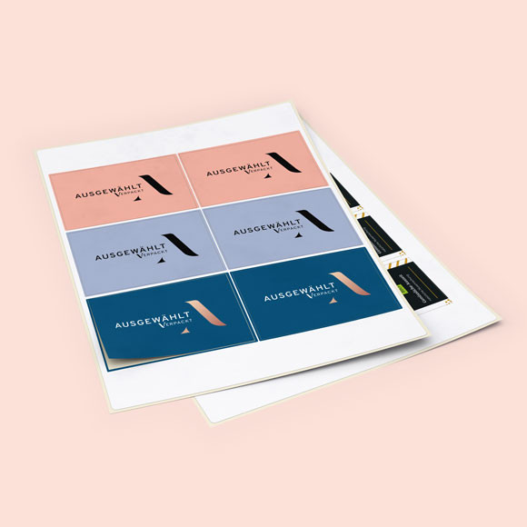 Stickerbogen online gestalten