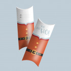 Bedruckte Kissenverpackung im Weihnachtsstil