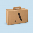 Koffer aus offener Welle hochwertig bedrucken