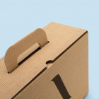 Koffer aus offener Welle hochwertig bedrucken