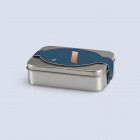 Seifendose aus Metall inklusive bedruckbarer Banderole